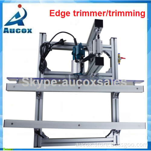 SETM-1 woodworking semi automatic edge trimming machine for edge banding
